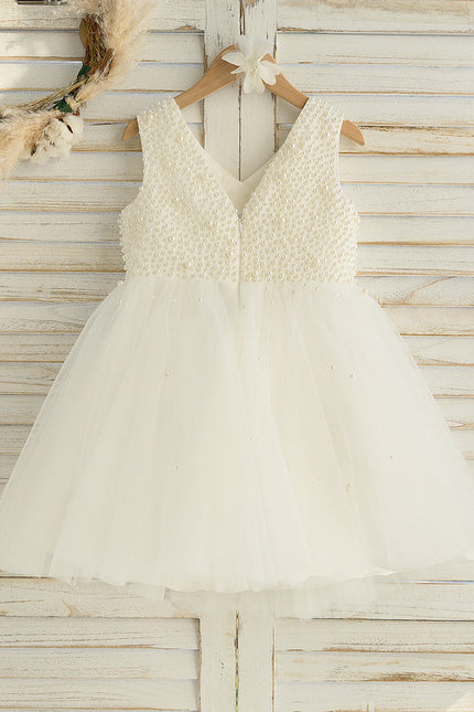 Robe Cérémonie Perles Éthérée - gallery 4