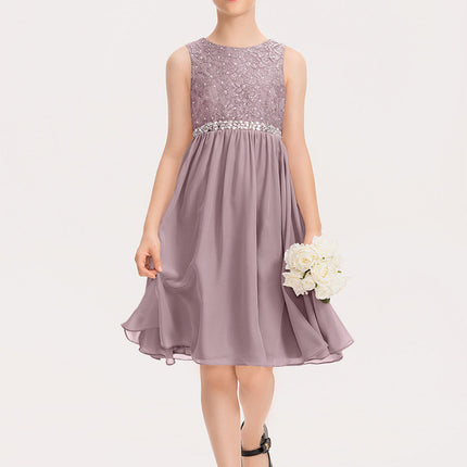 Robe Cérémonie Lilas Élégante