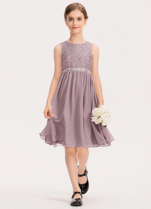 Robe Cérémonie Lilas Élégante