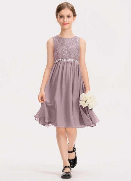 Robe Cérémonie Lilas Élégante