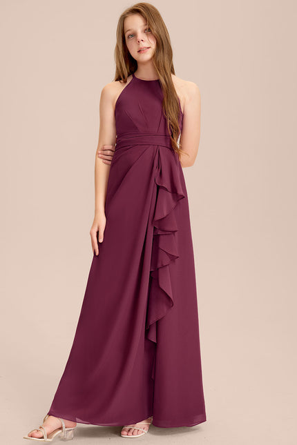 Robe Cérémonie Longue Froncée - gallery 4