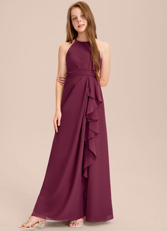 Robe Cérémonie Longue Froncée - gallery 4