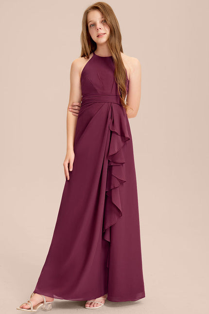 Robe Cérémonie Longue Froncée - gallery 4