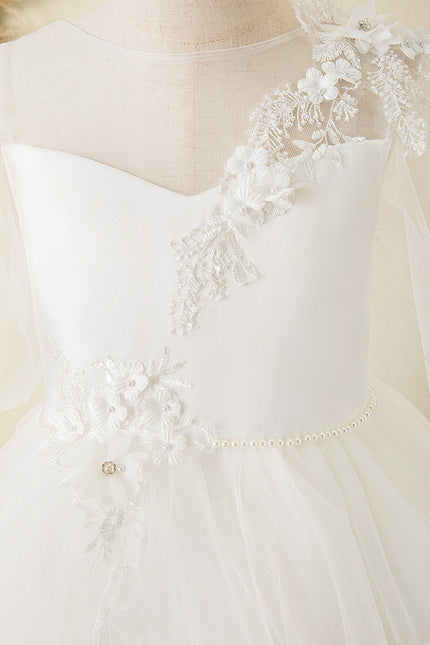 Robe Ceremonie Blanche Pas Cher - gallery 4