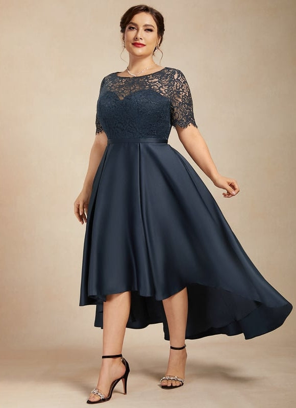 Robe Cérémonie Nuit Satinée Éthérée - gallery 7