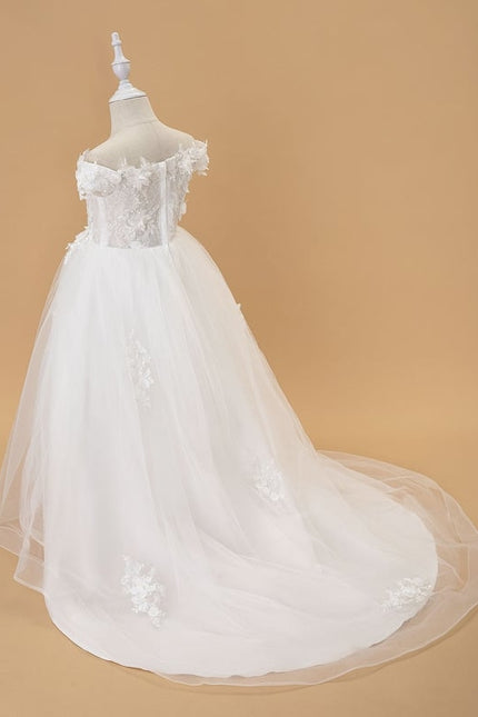 Robe Cérémonie Enfant Florale - gallery 4
