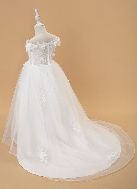 Robe Cérémonie Enfant Florale - gallery 4