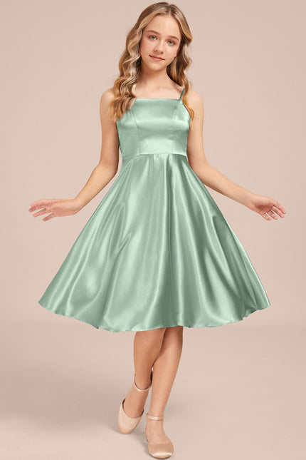 Robe Ceremonie Courte Satin