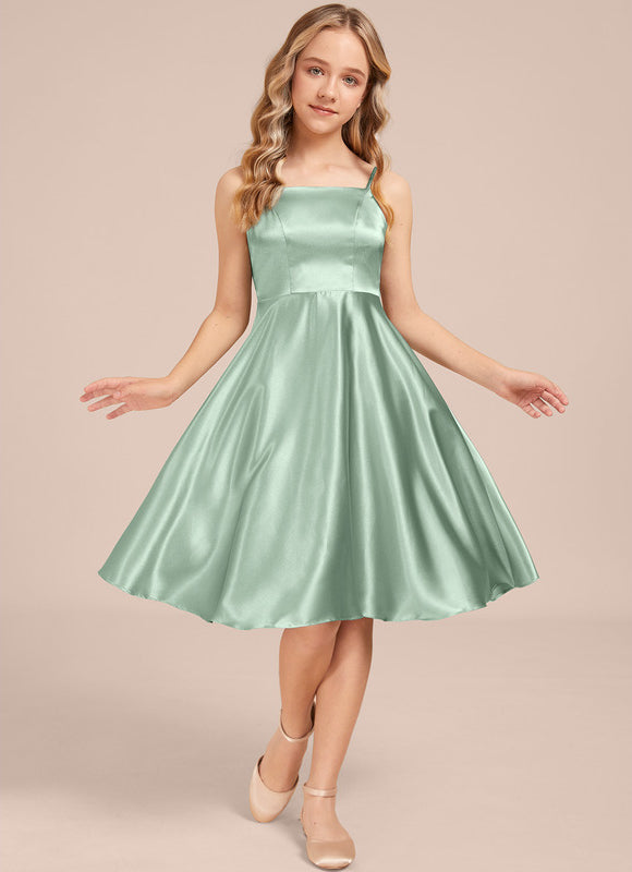 Robe Ceremonie Courte Satin