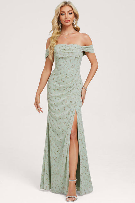Robe Cérémonie Élégante À Décolleté