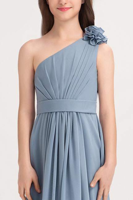 Robe Cérémonie Bleu Poudré Chic - gallery 2