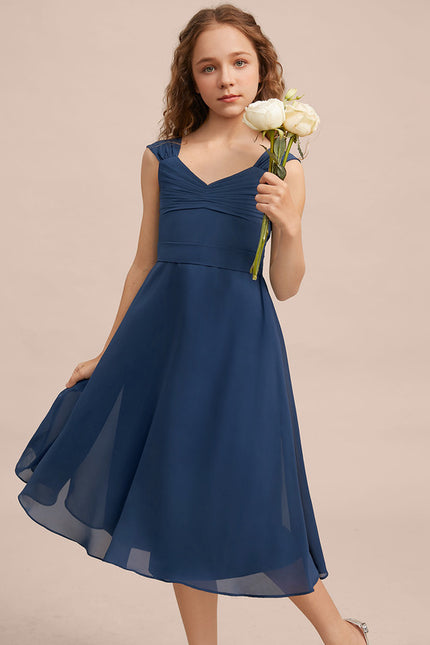 Robe Cérémonie Trapèze Marine