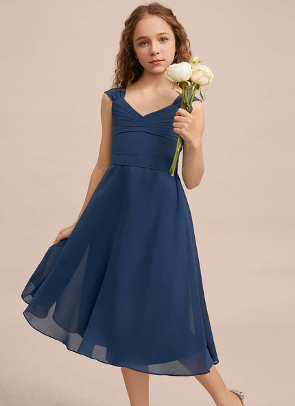 Robe Cérémonie Trapèze Marine