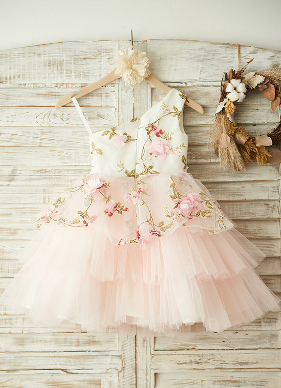 Robe Cérémonie Fleurs Poudrées - gallery 3