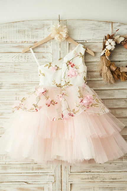 Robe Cérémonie Fleurs Poudrées - gallery 3