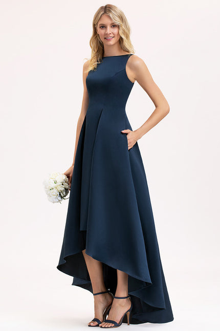 Robe Cérémonie Satinée Céleste - gallery 3