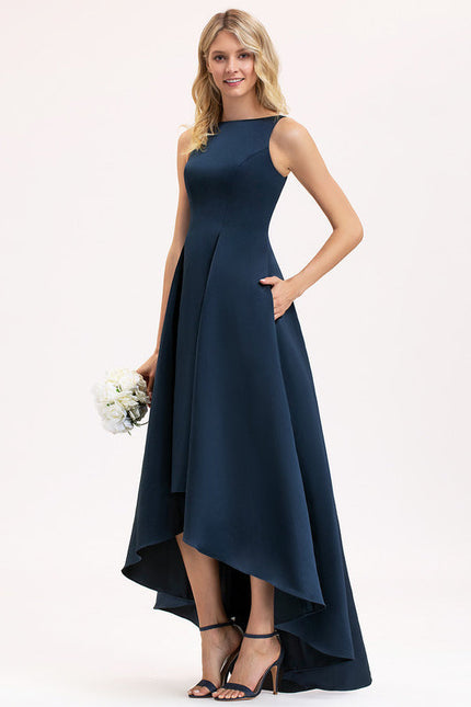 Robe Cérémonie Satinée Céleste - gallery 3