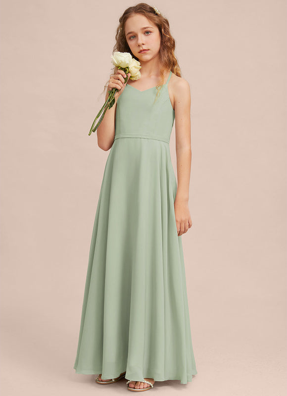 Robe Cérémonie Longue Vert Deau