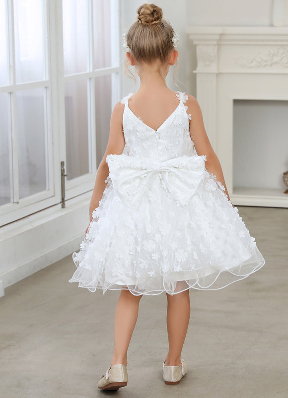 Robe Cérémonie Enfant Fleurie - gallery 4