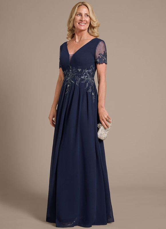 Robe Cérémonie Élégante Appliquée - gallery 4