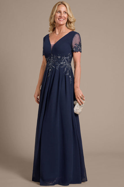 Robe Cérémonie Élégante Appliquée - gallery 4