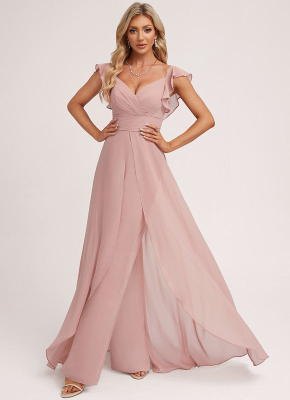 Robe Cérémonie Rose Aérienne - gallery 5
