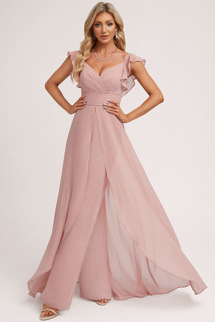 Robe Cérémonie Rose Aérienne - gallery 5