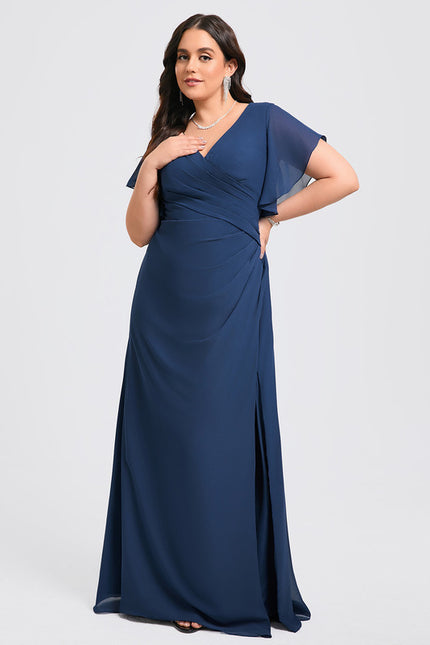 Robe Cérémonie Longue Volants Rose - gallery 6