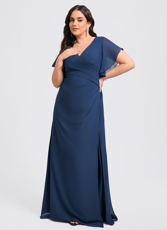 Robe Cérémonie Longue Volants Rose - gallery 6