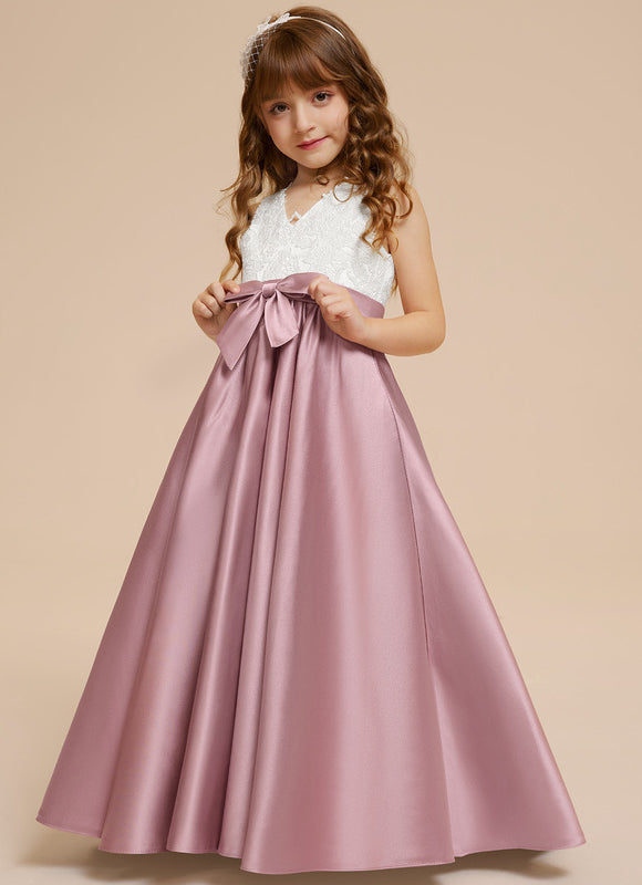 Robe Cérémonie Mariage Satinée