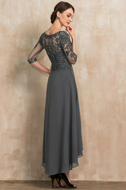 Robe Cérémonie Ajourée Marine - gallery 5