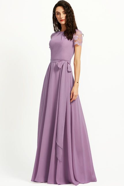Robe Cérémonie Flottante Élégante - gallery 3