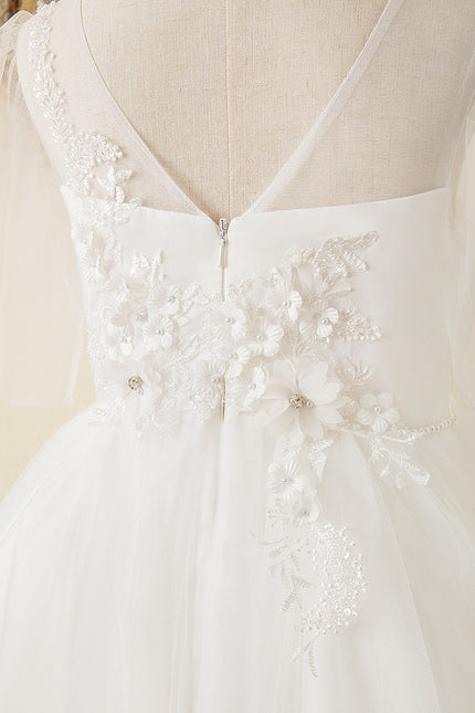 Robe Ceremonie Blanche Pas Cher - gallery 1