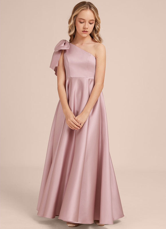 Robe Cérémonie Asymétrique Rose - gallery 2