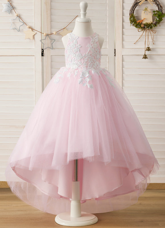 Robe Longue Ceremonie Rose Pale