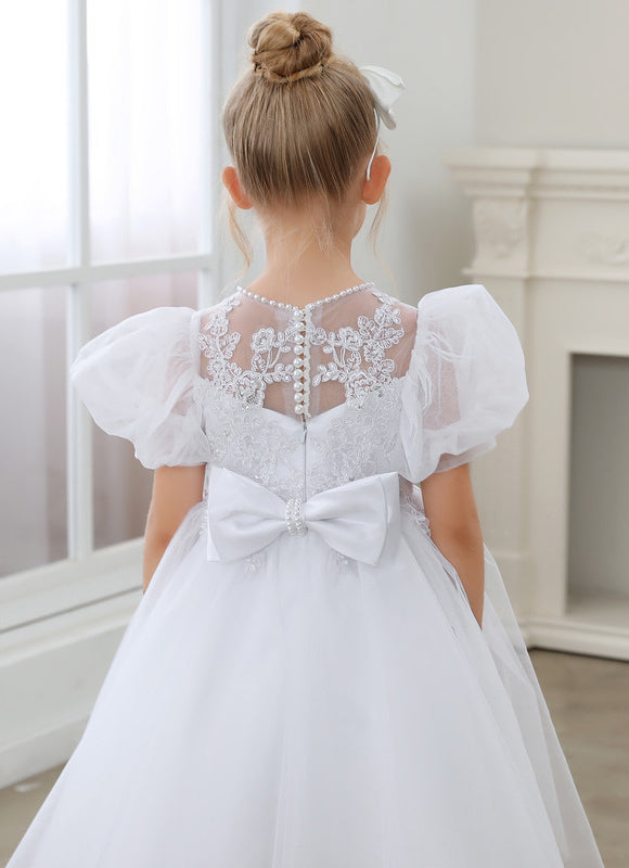 Robe Blanche Ceremonie Civile - gallery 3