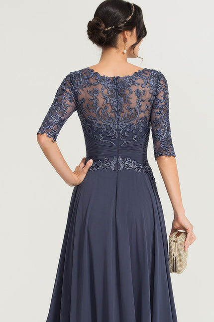 Robe Cérémonie Fluide Marine - gallery 6