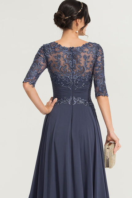 Robe Cérémonie Fluide Marine - gallery 6