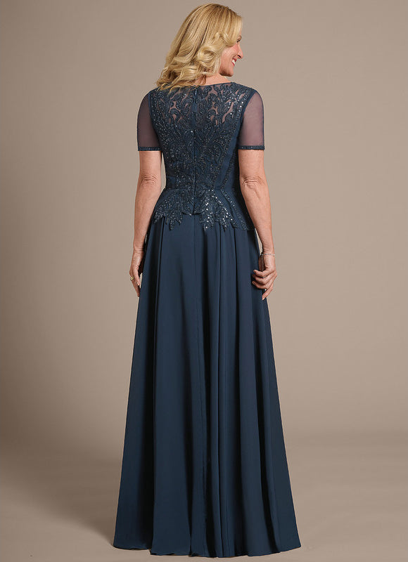 Robe Cérémonie Longue Bleu Royal - gallery 6