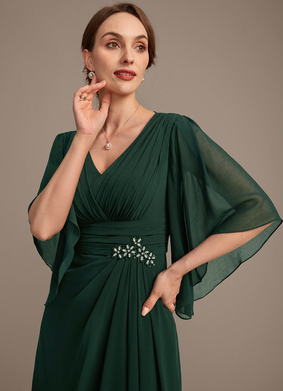 Robe Cérémonie Émeraude Élancée - gallery 1