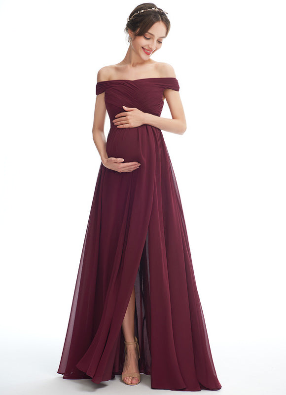 Robe Cérémonie Maternité Élégante - gallery 4