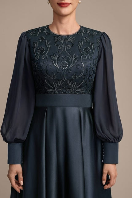 Robe Cérémonie Élégance Sombre - gallery 7
