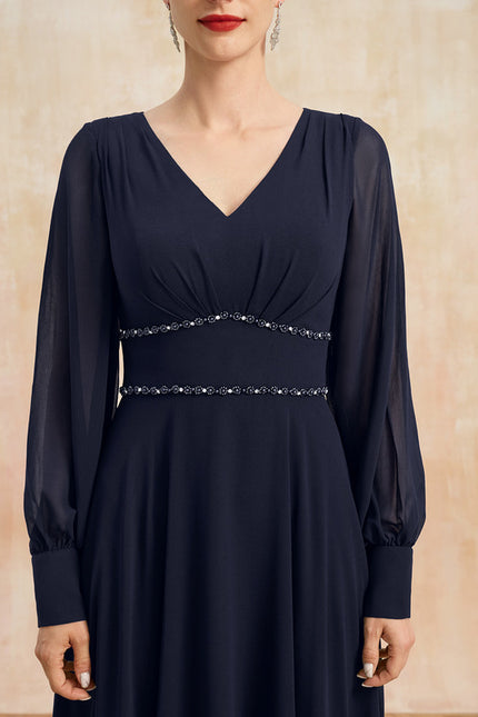 Robe Cérémonie Vaporeuse Bicolore Élégante - gallery 6