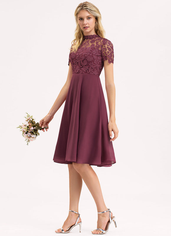Robe Cérémonie Violet Élégant - gallery 3