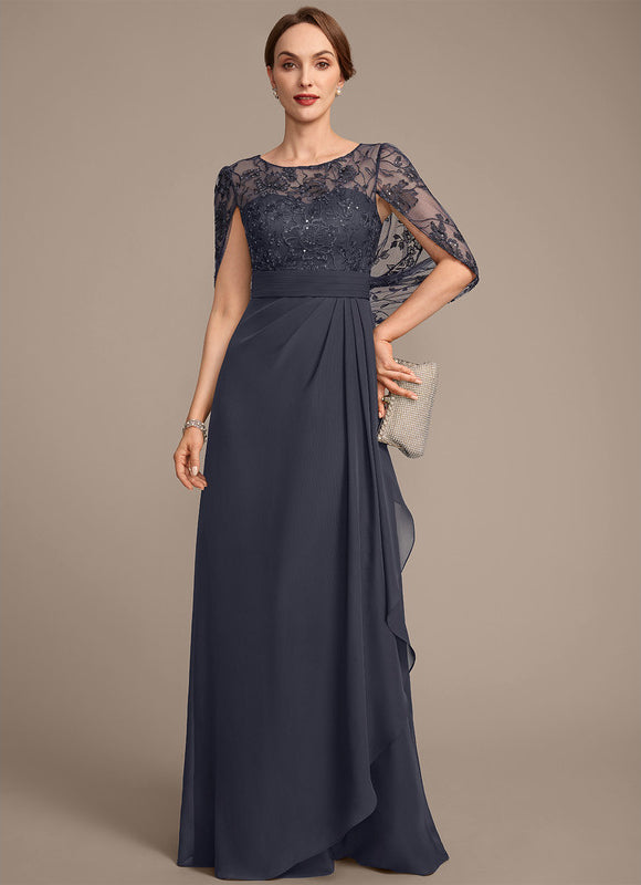 Robe Cérémonie Fluide Dentelle - gallery 2