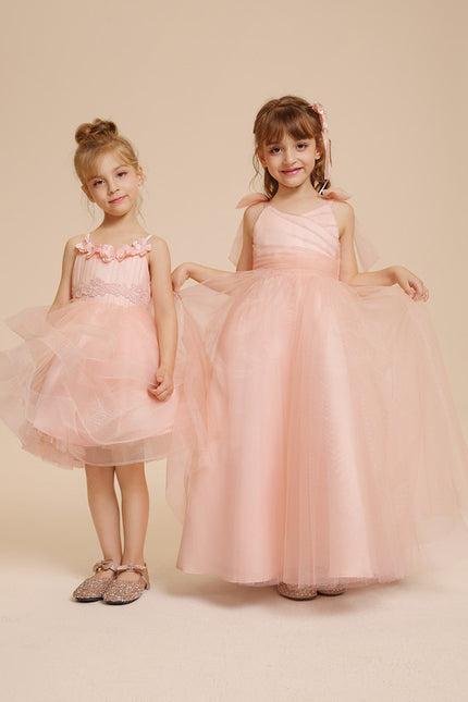 Robe Cérémonie Tulle Enfant - gallery 2