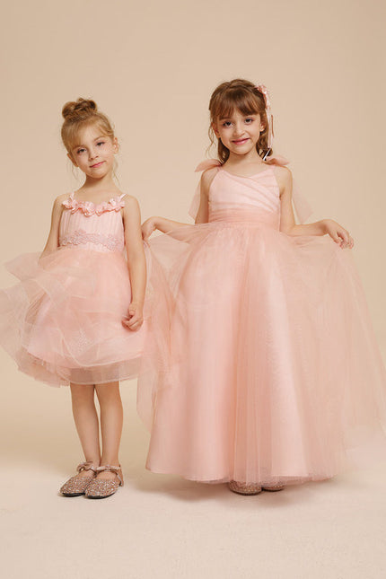 Robe Cérémonie Tulle Enfant - gallery 2