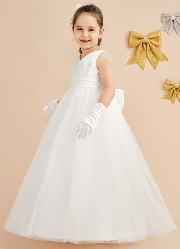 Robe Cérémonie Enfant Rose Douce - gallery 8