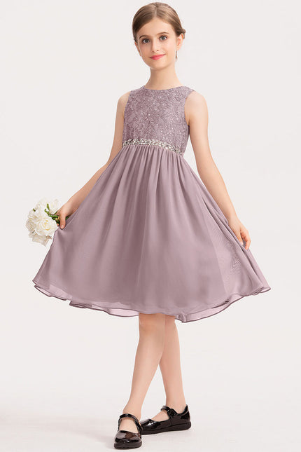 Robe Cérémonie Lilas Élégante - gallery 1