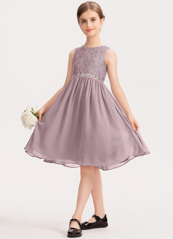Robe Cérémonie Lilas Élégante - gallery 1
